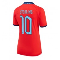 Dres Engleska Raheem Sterling #10 Gostujuci za Žensko SP 2022 Kratak Rukav